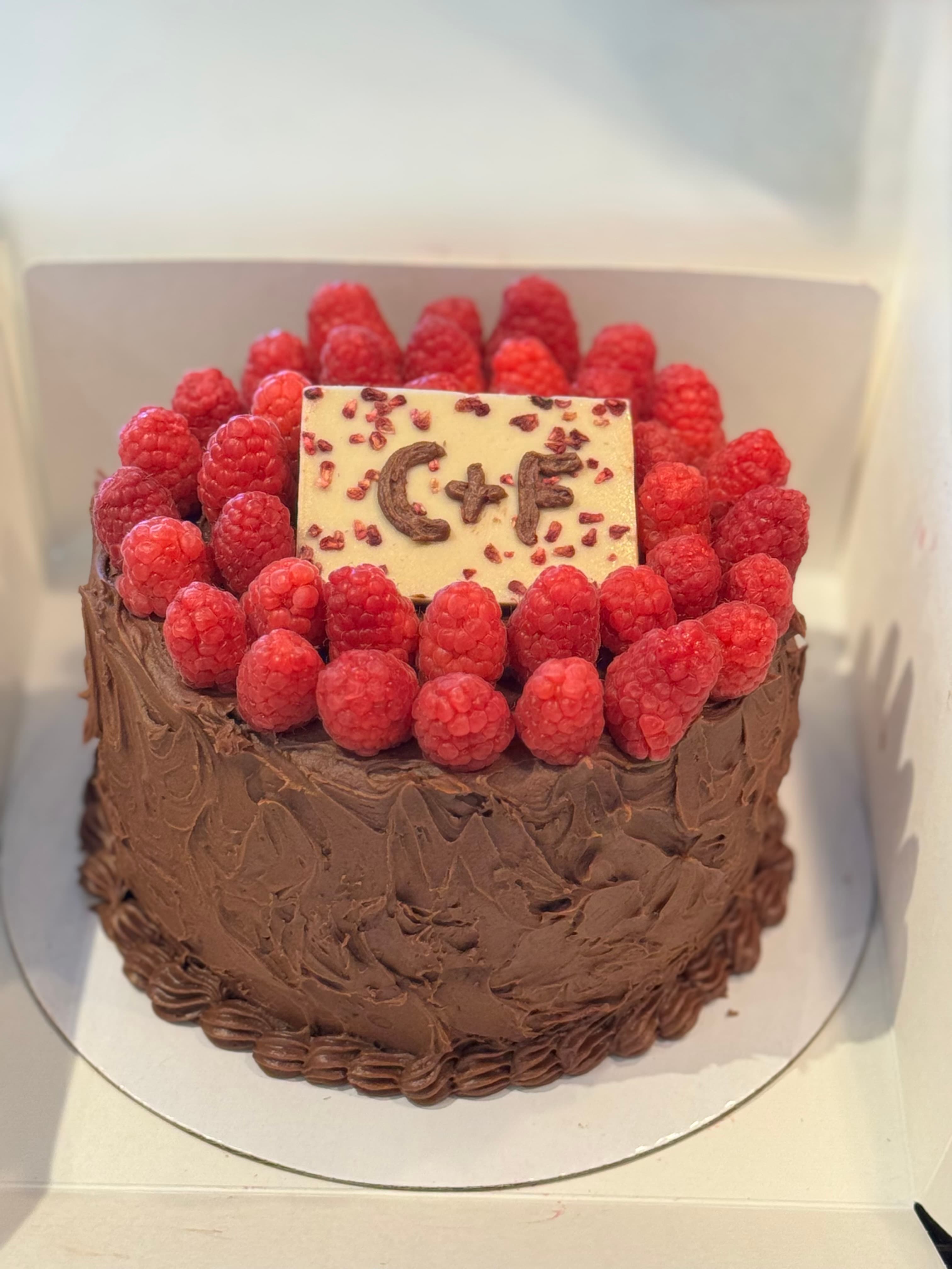 Raspberry Chocolate Cake