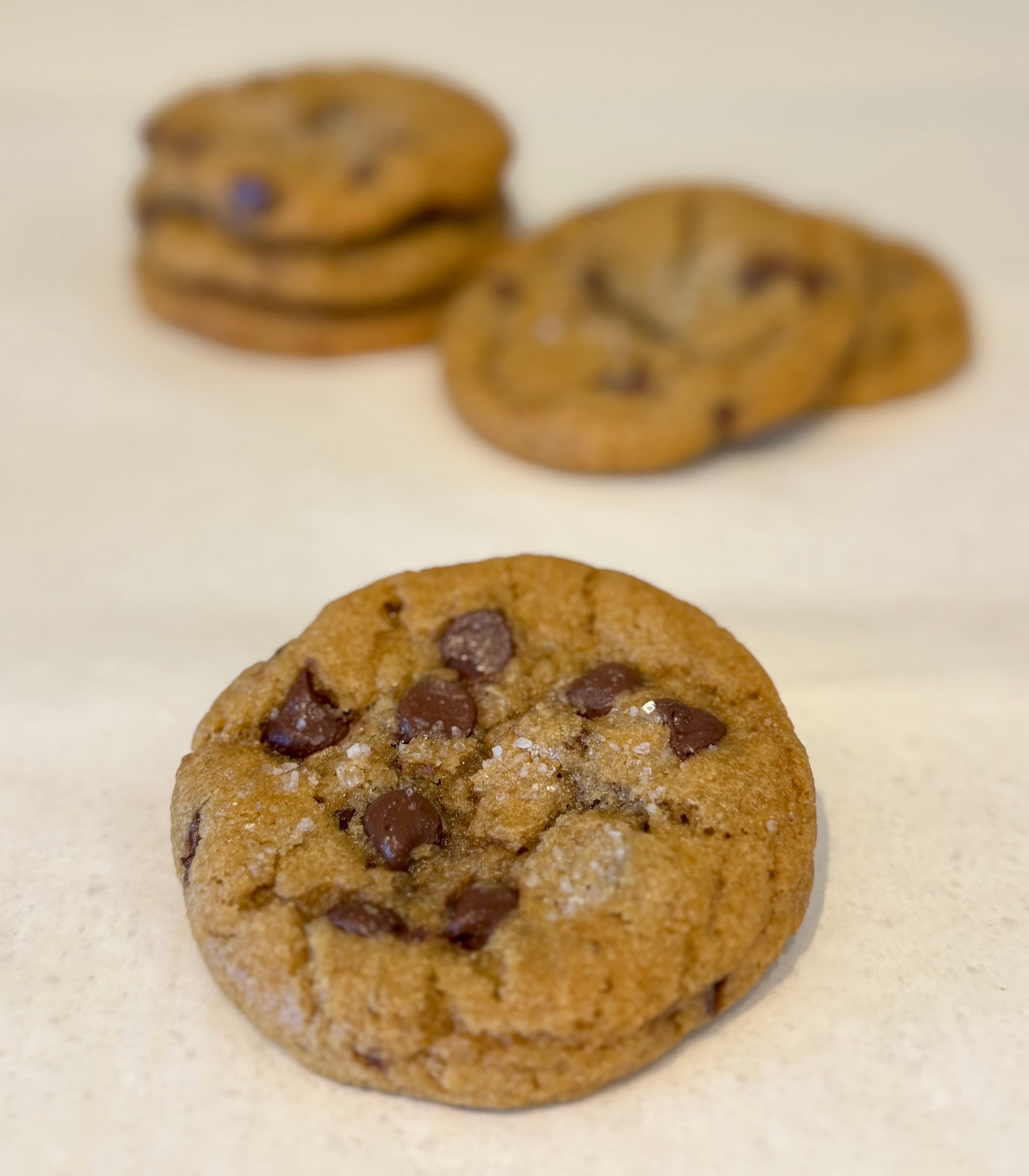 Sea Salt Chocolate Chip Cookies
