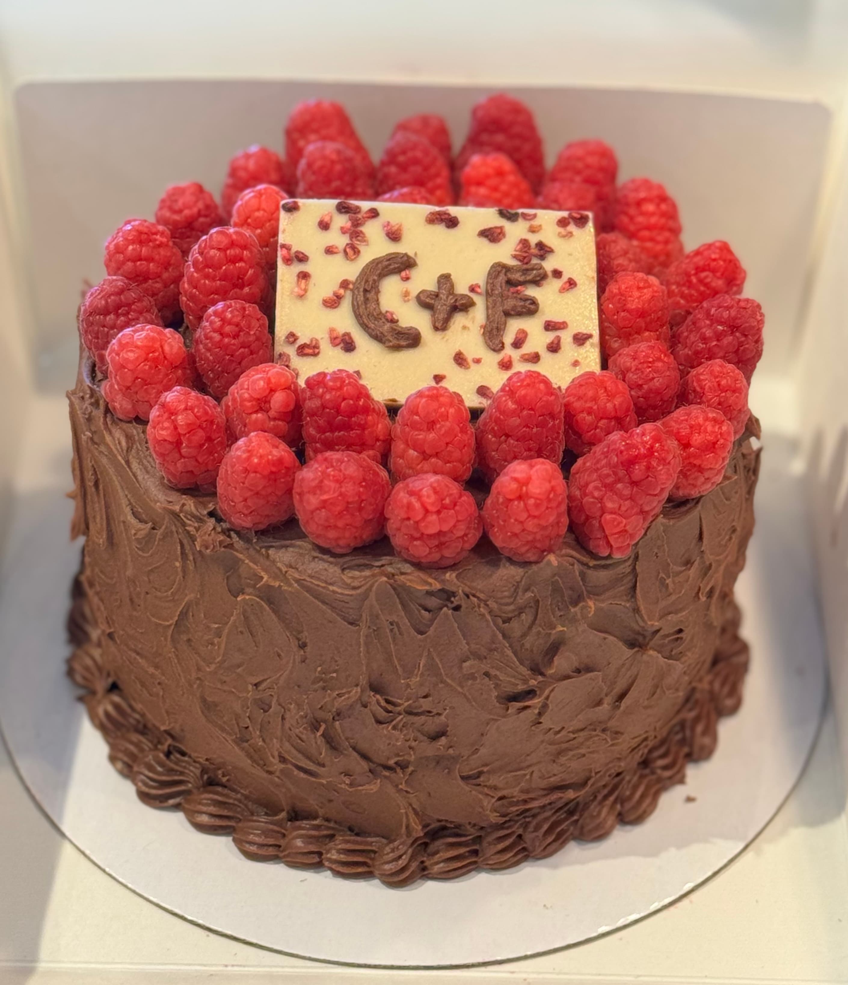 Raspberry Chocolate Cake